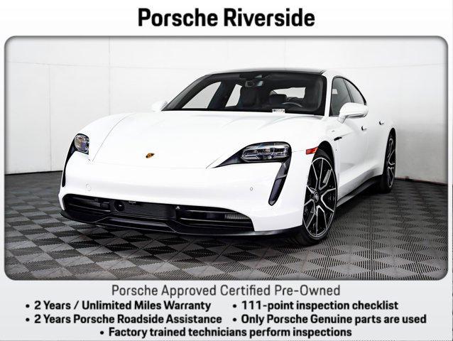 used 2024 Porsche Taycan car, priced at $70,881