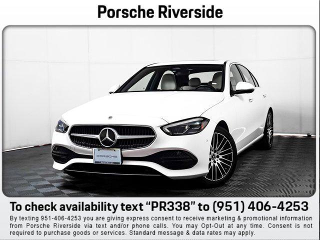 used 2023 Mercedes-Benz C-Class car, priced at $29,981