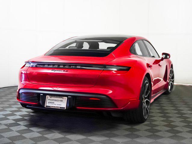 used 2024 Porsche Taycan car, priced at $83,881
