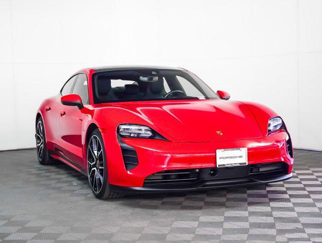used 2024 Porsche Taycan car, priced at $83,881