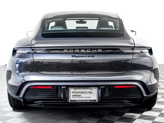used 2025 Porsche Taycan car, priced at $103,888