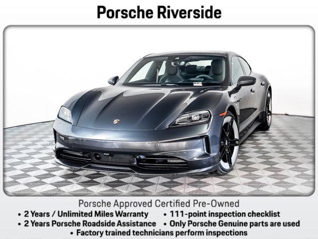 used 2025 Porsche Taycan car, priced at $107,981