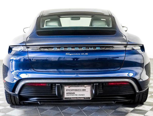 used 2024 Porsche Taycan car, priced at $86,981