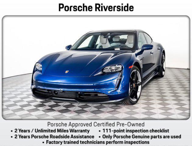 used 2024 Porsche Taycan car, priced at $86,981