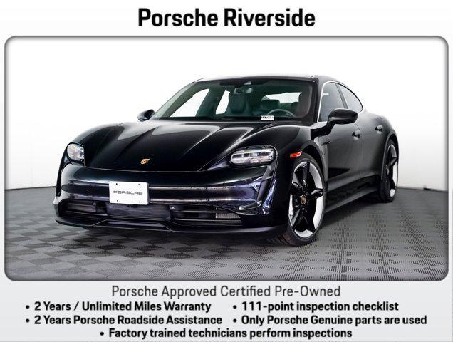 used 2022 Porsche Taycan car, priced at $72,881