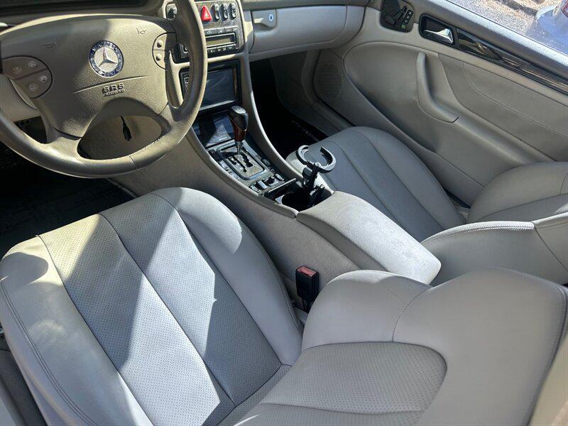 used 2002 Mercedes-Benz CLK-Class car, priced at $17,900