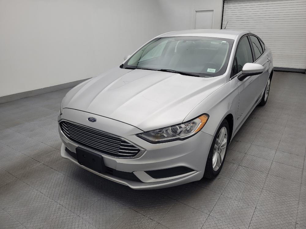 used 2018 Ford Fusion Hybrid car, priced at $16,895