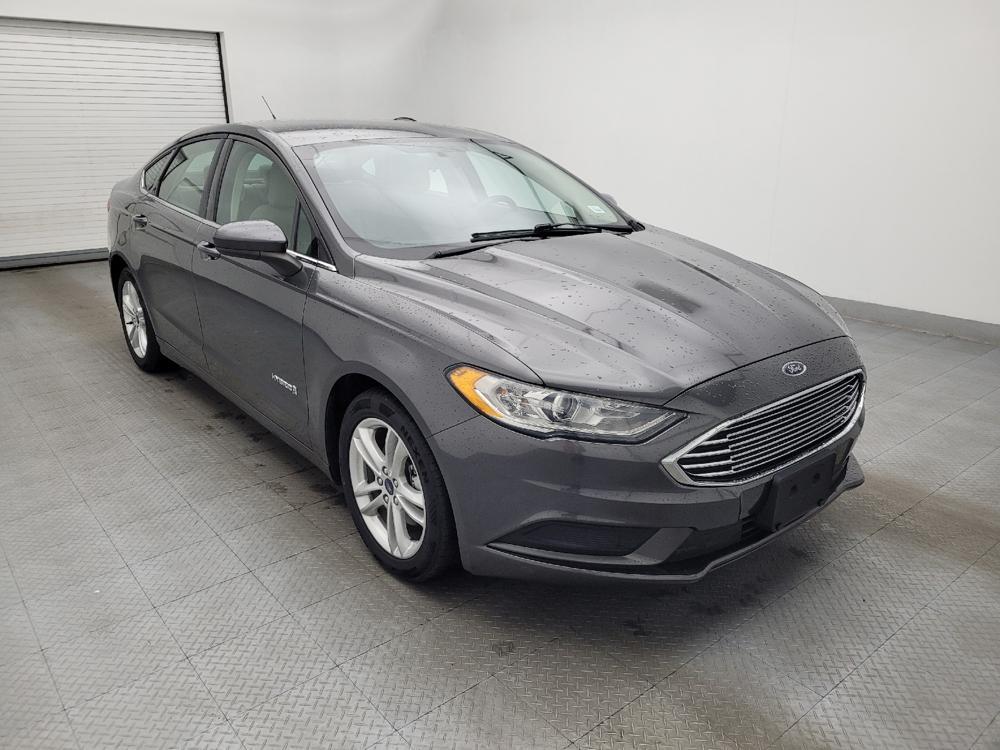 used 2018 Ford Fusion Hybrid car, priced at $15,295