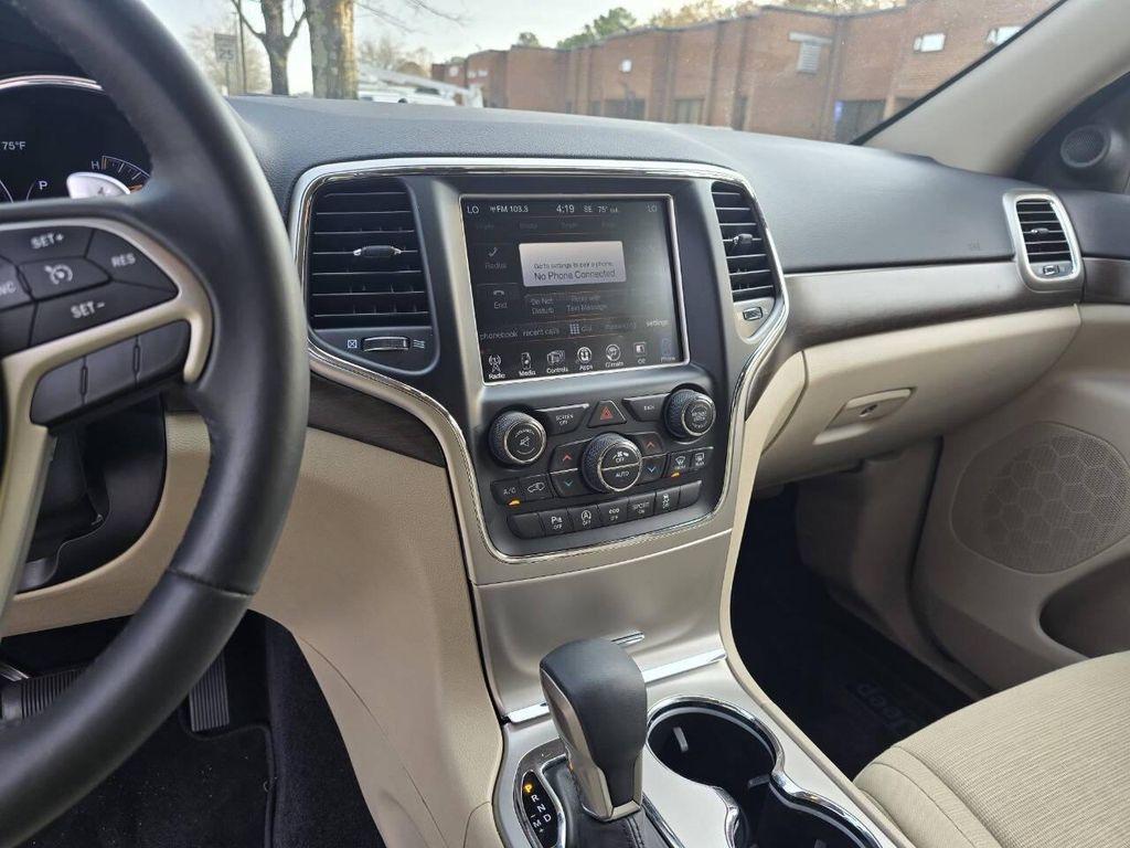 used 2016 Jeep Grand Cherokee car, priced at $11,000