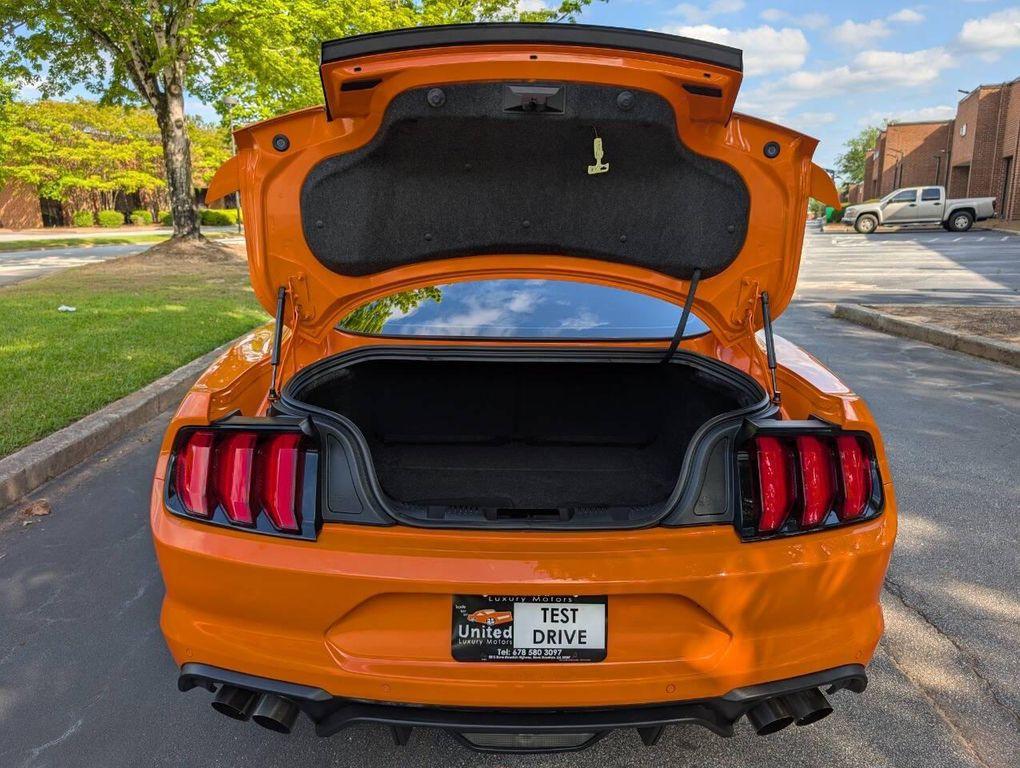 used 2021 Ford Mustang car, priced at $30,500