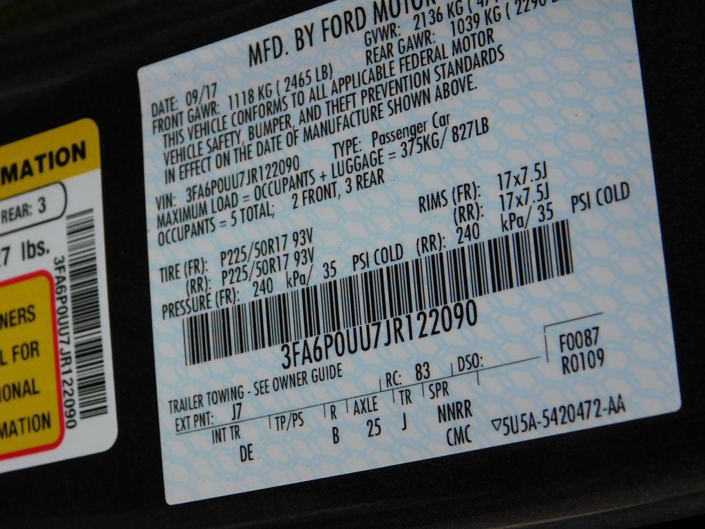 used 2018 Ford Fusion Hybrid car, priced at $12,285