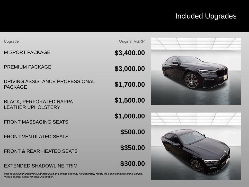 used 2022 BMW 740 car, priced at $39,995