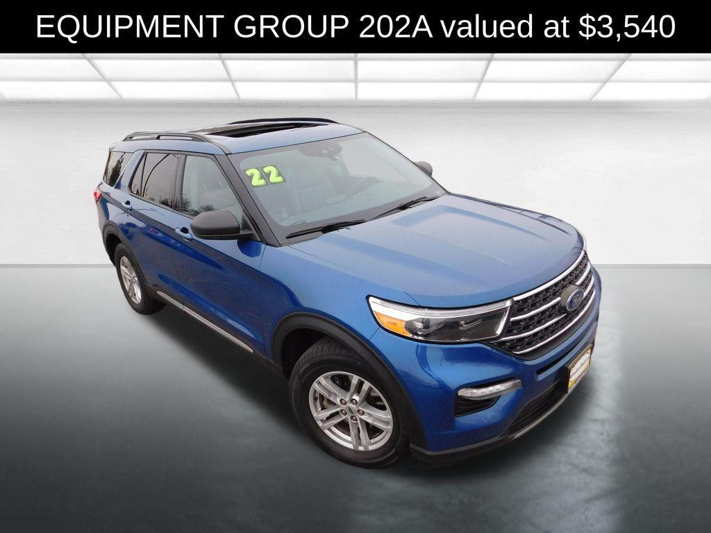 used 2022 Ford Explorer car, priced at $23,758