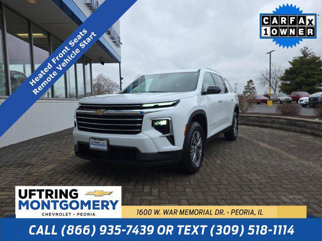 used 2025 Chevrolet Traverse car, priced at $34,412