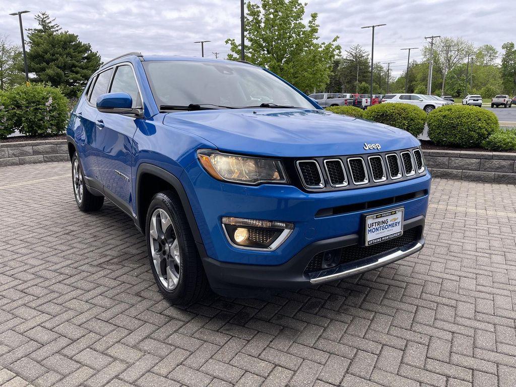 used 2021 Jeep Compass car, priced at $17,909