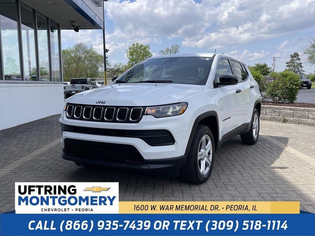 used 2023 Jeep Compass car, priced at $19,661