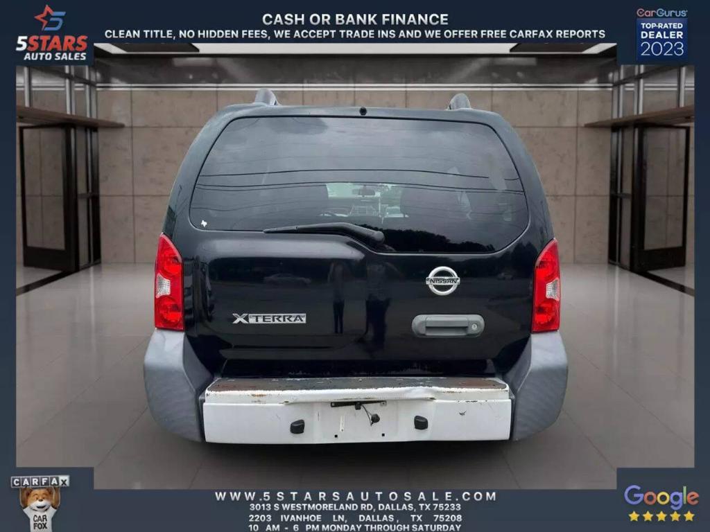 2014 Super Black Nissan Xterra