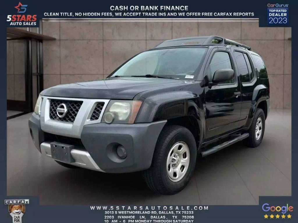 2014 Super Black Nissan Xterra