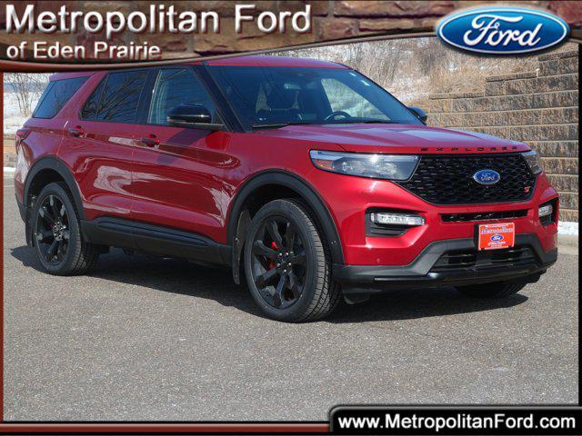 used 2021 Ford Explorer car, priced at $36,198