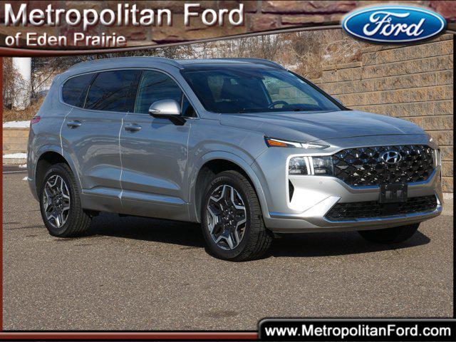 used 2021 Hyundai Santa Fe car, priced at $24,887