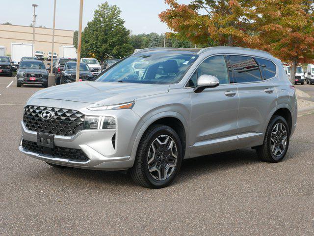used 2021 Hyundai Santa Fe car, priced at $26,250
