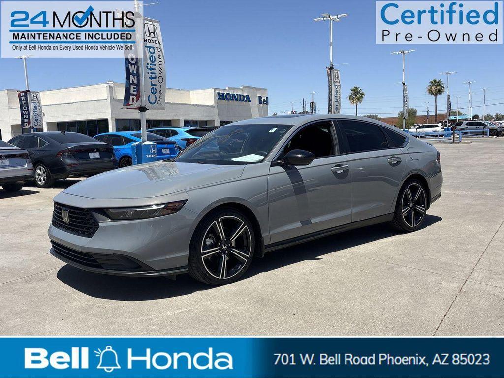 used 2024 Honda Accord Hybrid car, priced at $28,946