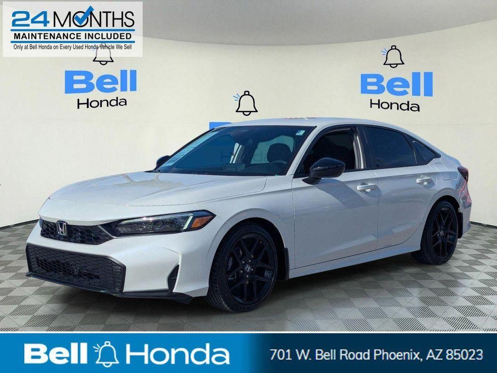 used 2025 Honda Civic car, priced at $27,232