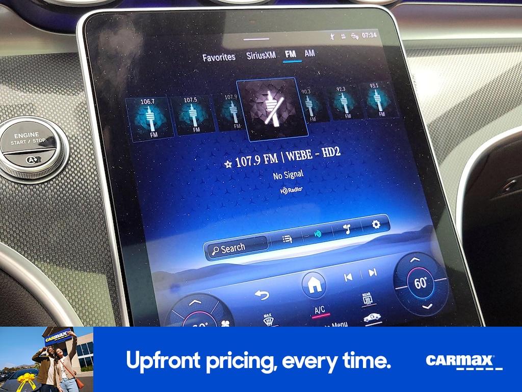 used 2023 Mercedes-Benz C-Class car, priced at $31,998