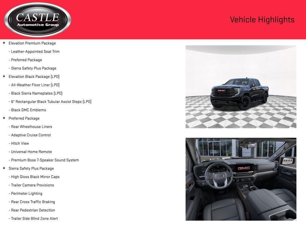 new 2026 GMC Sierra 1500 car, priced at $58,465