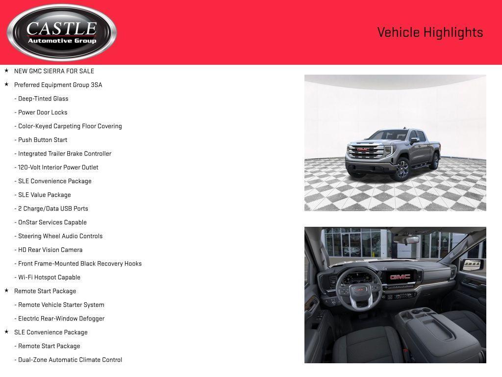 new 2026 GMC Sierra 1500 car, priced at $55,425