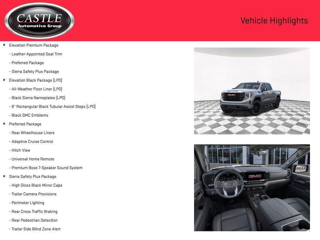 new 2026 GMC Sierra 1500 car, priced at $58,465