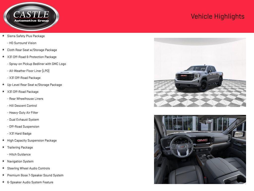 new 2026 GMC Sierra 1500 car, priced at $58,465