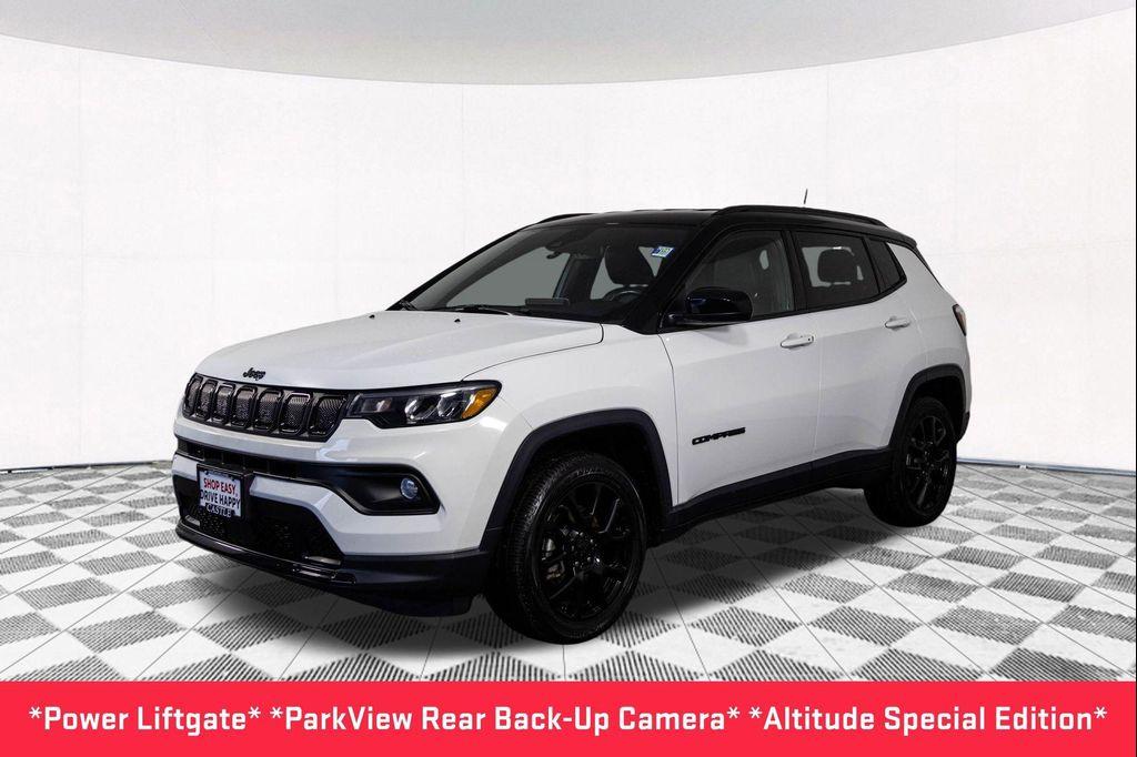 used 2022 Jeep Compass car, priced at $23,000