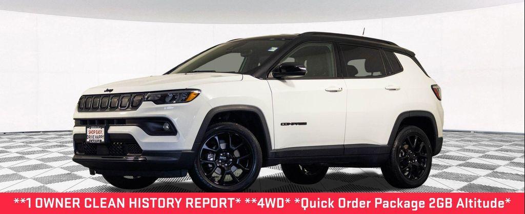 used 2022 Jeep Compass car, priced at $23,000
