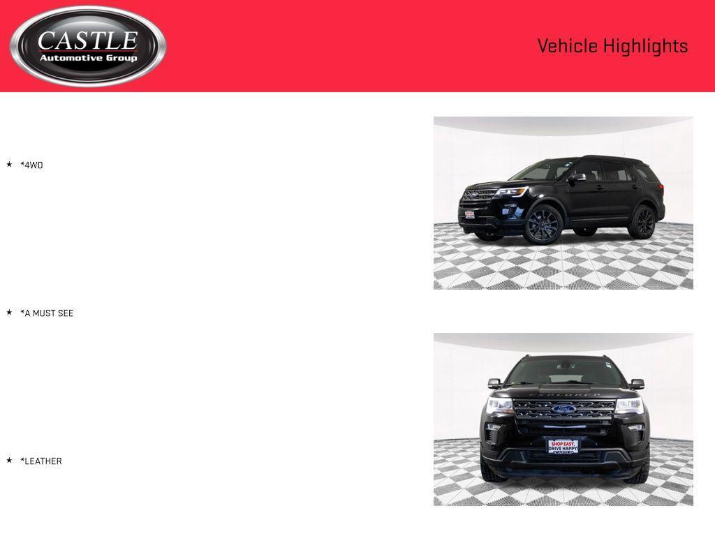 used 2018 Ford Explorer car, priced at $11,694