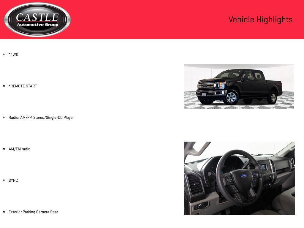 used 2018 Ford F-150 car, priced at $21,995