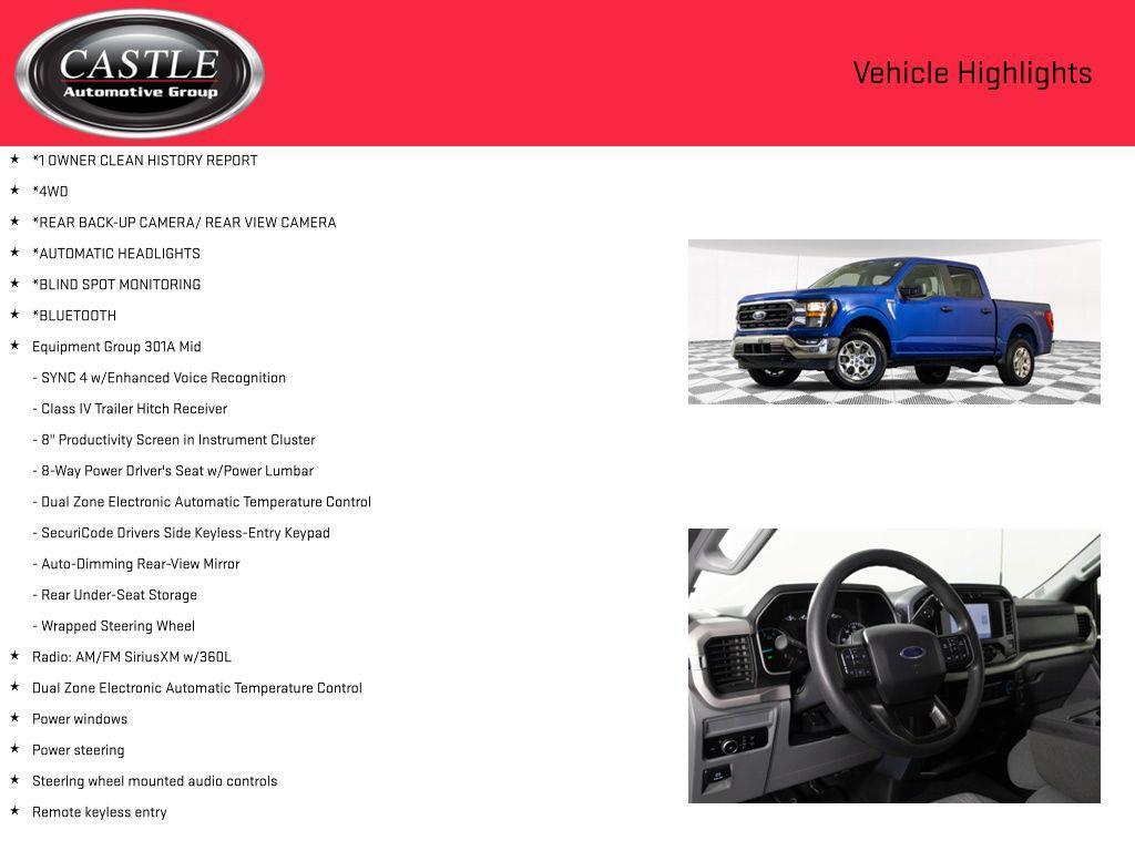 used 2023 Ford F-150 car, priced at $34,087