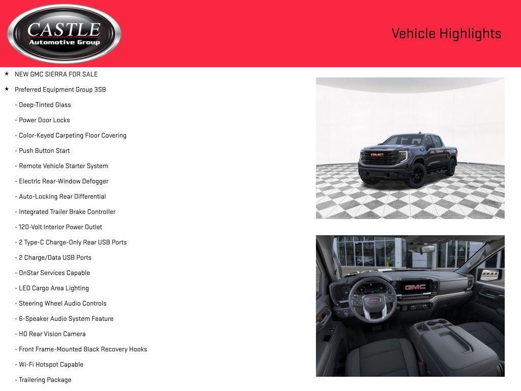 new 2026 GMC Sierra 1500 car, priced at $53,886