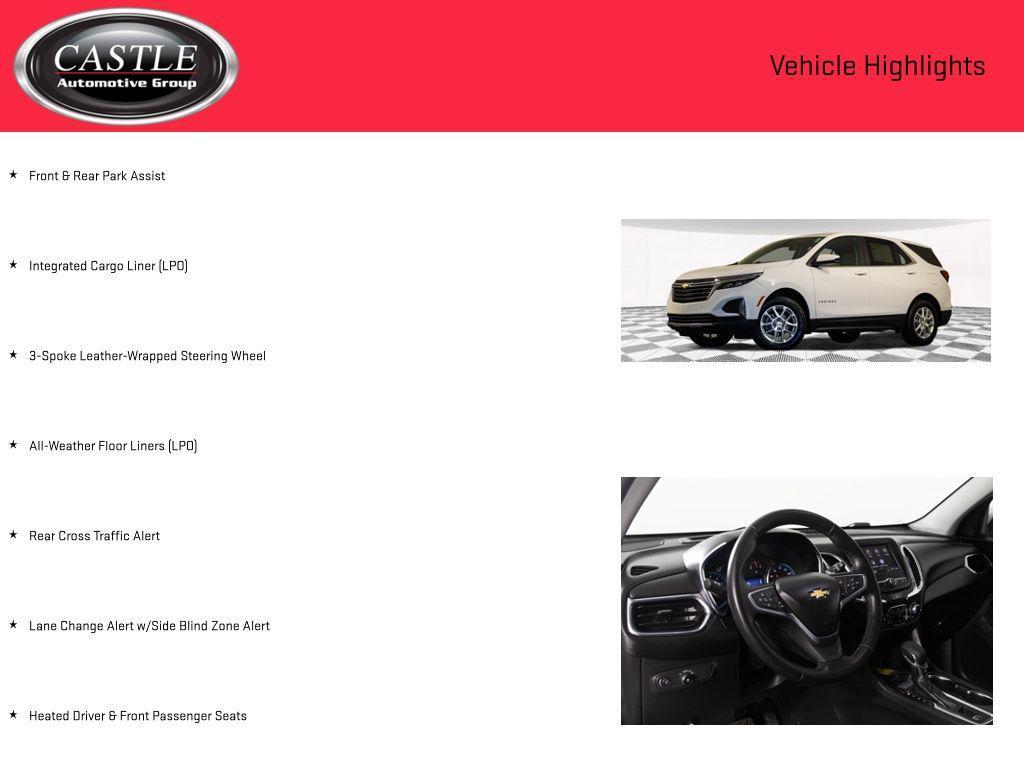 used 2022 Chevrolet Equinox car, priced at $20,472