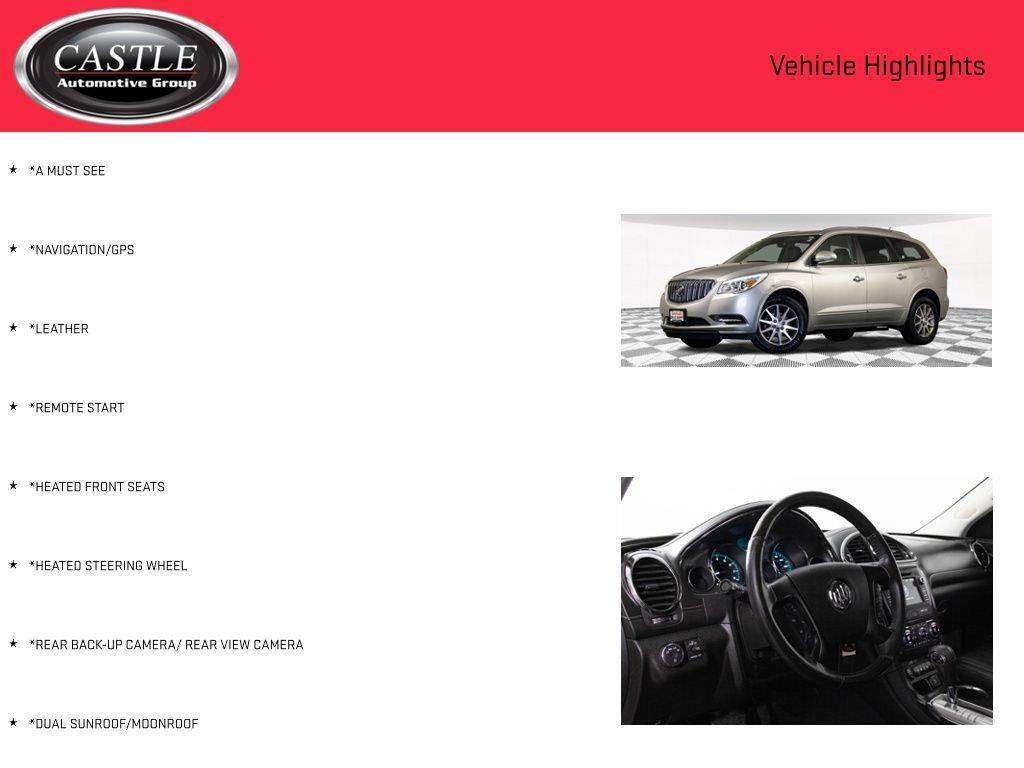 used 2017 Buick Enclave car, priced at $13,557