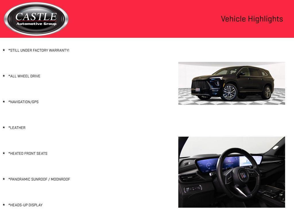 used 2025 Buick Enclave car, priced at $47,258