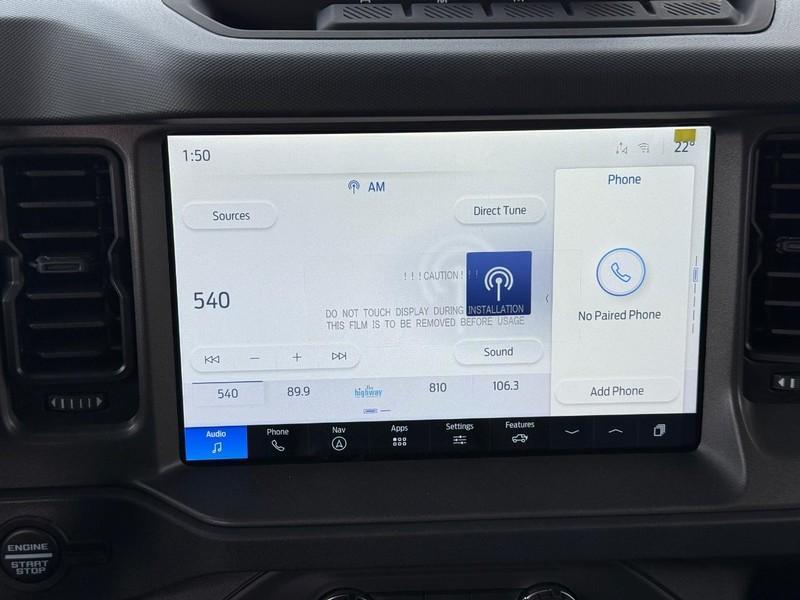 new 2025 Ford Bronco car, priced at $59,390