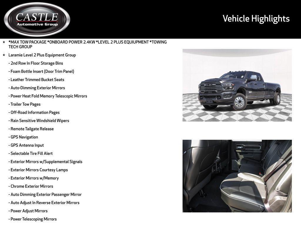 new 2026 Ram 3500 car, priced at $83,966