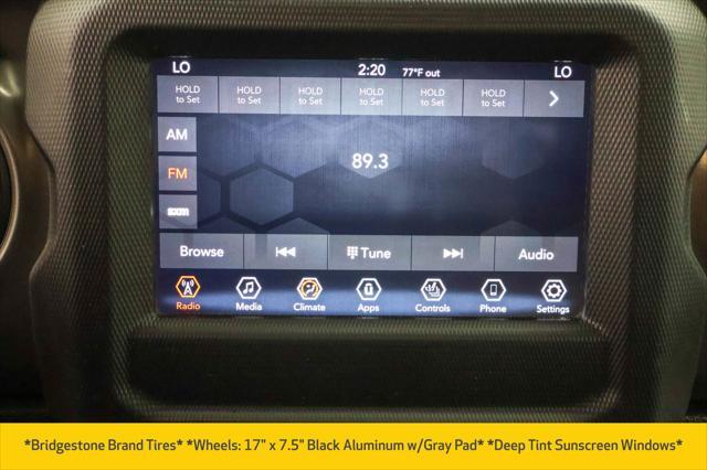 2021 Black Clearcoat Jeep Gladiator
