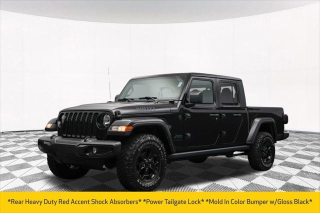 2021 Black Clearcoat Jeep Gladiator