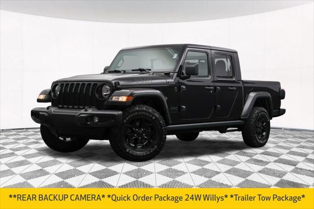 2021 Black Clearcoat Jeep Gladiator
