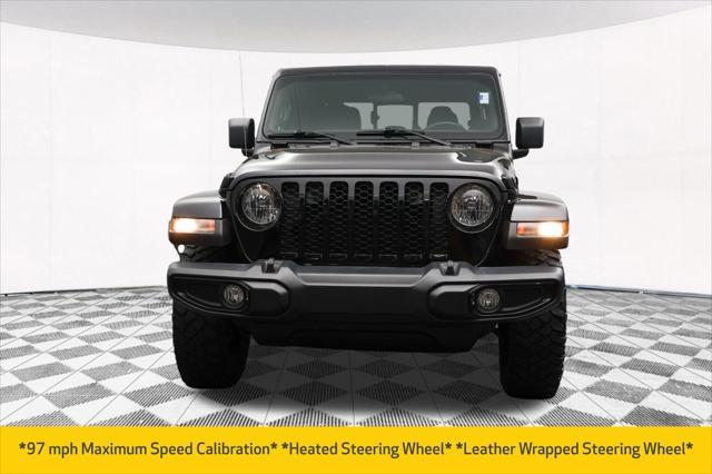 2021 Black Clearcoat Jeep Gladiator