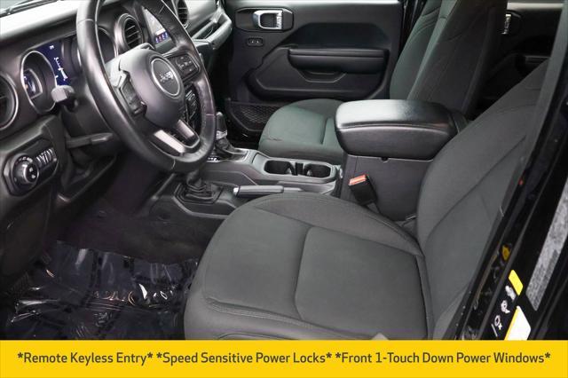 2021 Black Clearcoat Jeep Gladiator