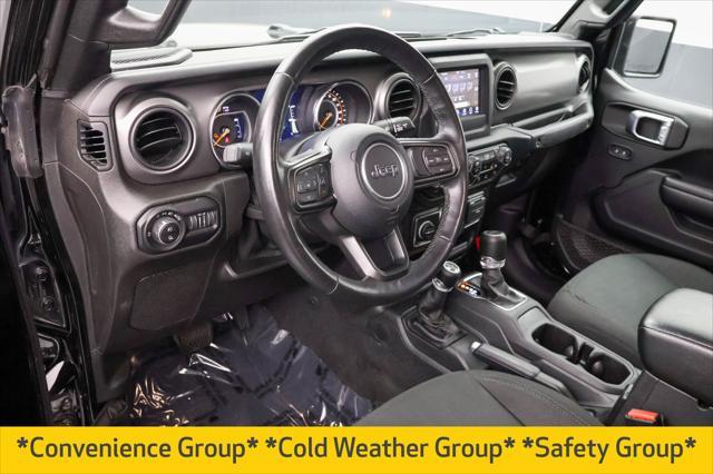 2021 Black Clearcoat Jeep Gladiator