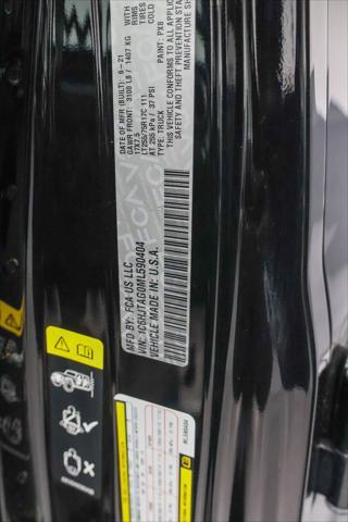 2021 Black Clearcoat Jeep Gladiator